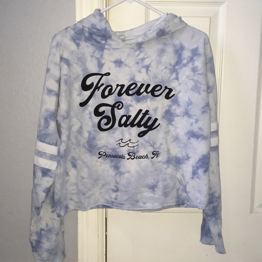 Long sleeve crop top